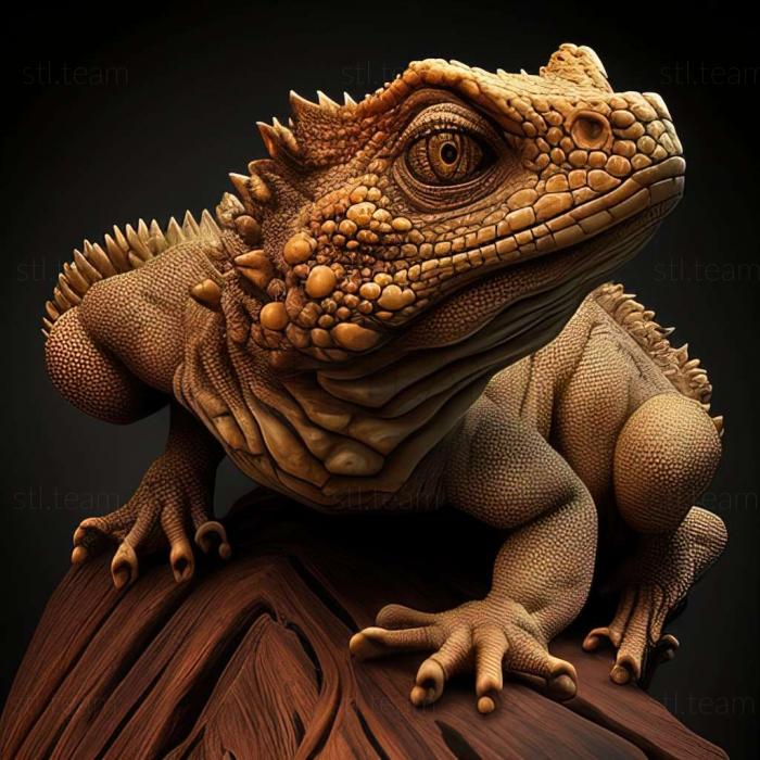 3D model Reptile (STL)